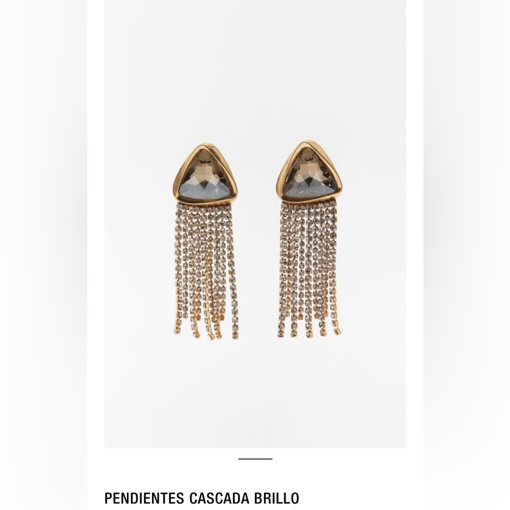 Zara rhinestone Gold